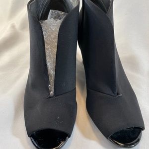 Black booties by Bandolino